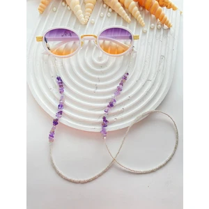 Renkli Boncuklu Kadın Gözlük Ipi