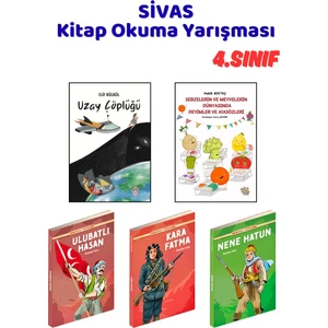 Sivas Kitap Okuma Yarışması 4.sınıf Kitapları, 5 Kitap Set, 4.sınıf Masal Öykü