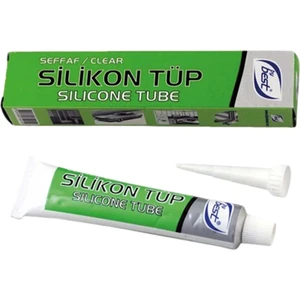 Bybest Tüp Silikon 50 gr Şeffaf