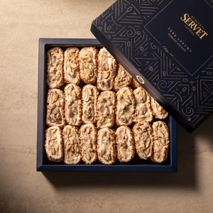 Bercekız Servet Şekerleme Servet Kremalı Bademli Sarma Lokum 1250 gr