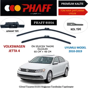 Volkswagen Jetta 4 (2010-2019) Ön Silecek Süpürgesi 600MM + 480MM