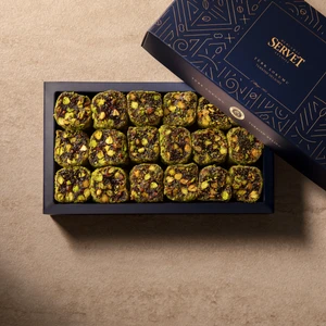 Şeker İlavesiz Karadutlu Antep Fıstıklı Lokum 500 gr
