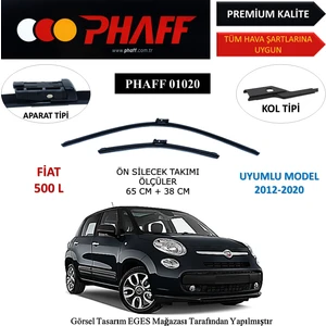 Fiat 500 L (2012-2020) Ön Silecek Süpürgesi 650MM + 380MM