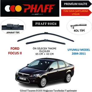 Ford Focus 2 (2004-2010) Ön Silecek Süpürgesi 650mm + 430mm

