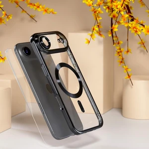 Iphone 17 Air Uyumlu Magsafe Destekli Kamera Korumalı Şeffaf Yumuşak Telefon Kılıfı