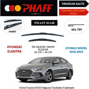 Hyundai Elantra (2016-2019) Ön Silecek Süpürgesi 650MM + 400MM