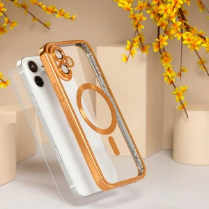 Iphone 17 Uyumlu Magsafe Destekli Kamera Korumalı Şeffaf Yumuşak Telefon Kılıfı