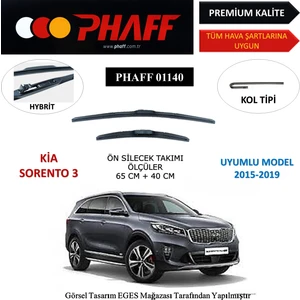 Kia Sorento (2015-2019) Ön Silecek Süpürgesi 650MM + 400MM