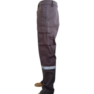 Iş Pantolon 7/7 Gabardin Gri Iş Pantolonu