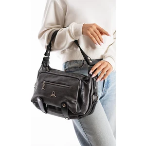 Kadın Postacı Çanta Çapraz Askılı Vegan Deri Omuz Çantası 32*22 cm Suni Deri Mega Bag