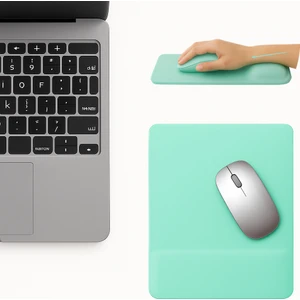 Bilek Destekli Mousepad - Kaymaz Mouse Ped - Fare Pedi - Dikdörtgen Mouse Altlığı - Dikdörtgen Mousepad - Mouseped