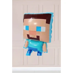 Minecraft Steve Folyo Balon