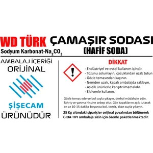 Çamaşır Sodası 3 kg Sodyum Karbonat Hafif Soda