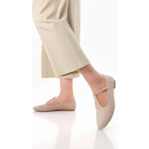 T-Strap Mary Jane Tasarım Babet