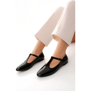 T-Strap Mary Jane Tasarım Babet