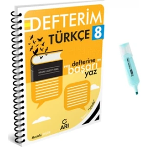 8.sınıf Türkçemino Türkçe Akıllı Defterim