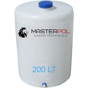 200 Lt Dikey Su Deposu VANA HEDİYELİTankı Bidonu Karavan