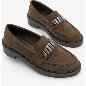 Kadın Loafer Makosen Tokalı Günlük Ayakkabı Vilyum