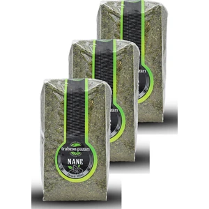 Trabzon Pazarı Kuru Nane 3x100 Gr