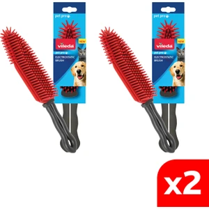 2 Paket Pet Pro Elektrostatik Fırça