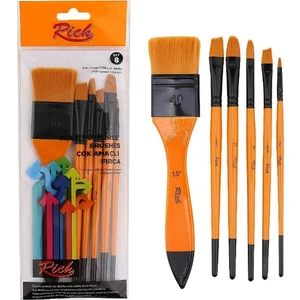 Profesyonel 6'lı Fırça Set 8