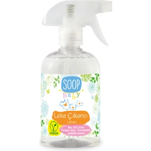 SOOP Baby Bebek Leke Çıkarıcı 500 ml | Doğal Ve Vegan Formül | Organik Gül Kokulu | Lekex