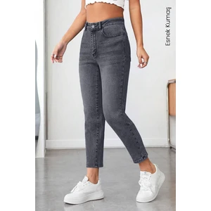 CEDY DENIM Kadın Yüksek Bel Soho Boyfriend Jean C599