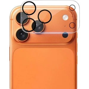 Kzy Apple iPhone 17 Pro ile Uyumlu Kamera Lensi Şeffaf Koruma Camı