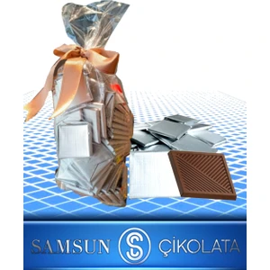 Angelo Chocolate 100 Lü 600 Gr Gümüş Sargılı Madlen Çikokata