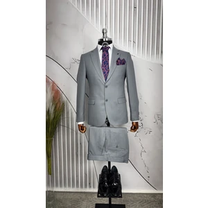 Slim Fit Mono Yaka Takım Elbise