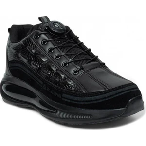 Mc Jampar Erkek 2250 Siyah Beyaz Memory Foam Akıllı Taban Spor Ayakkabı