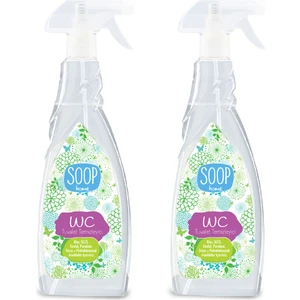 Soop Home Tuvalet Temizleyici 2 x 800 ml |  Bergamot ve Okaliptus Kokulu | Vegan