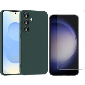 Samsung Galaxy S25 Fe Kılıf Zore Mara Lansman Kapak + Nano Ekran Koruyucu