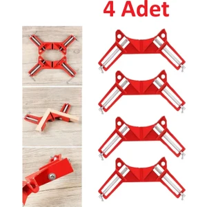 90 Derece Köşe Birleştirme Mengenesi Köşe Çerçeve Kelepçe Yapıştırma Sabitleme Mengenesi