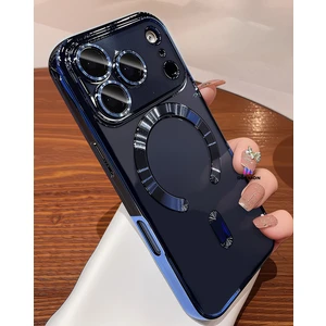 iPhone 17 Pro Max Uyumlu Kılıf Kamera Lens ve Hoparlör Toz Korumalı Magsafe Şarj Özellikli Silikon