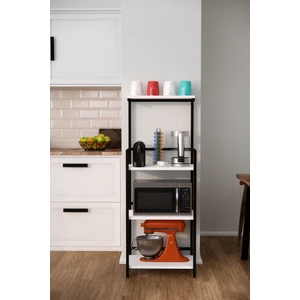 Çok Amaçlı Dolap Mikrodalga Fırın Rafı Airfry Dolabı Düzenleyici Organizer Kahve Köşesi