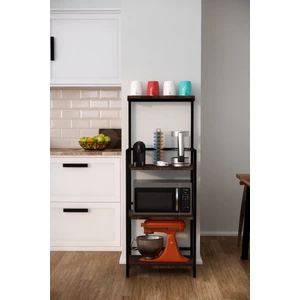 Çok Amaçlı Dolap Mikrodalga Fırın Rafı Airfry Dolabı Düzenleyici Organizer Kahve Köşesi