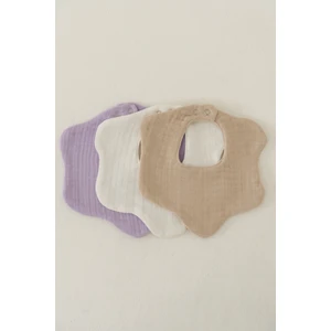 3'lü Müslin Bebek Önlük