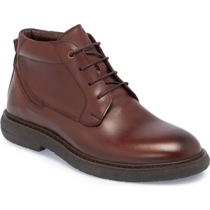 Kahve Hakiki Deri Erkek Klasik Bot - E24K1BT57072-A24