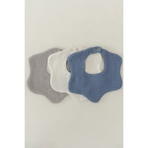 3'lü Müslin Bebek Önlük