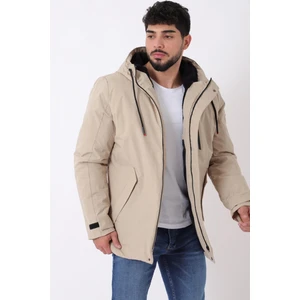 Sporlikra Kumaş Tasarım Cep Kışlık Mont Pldp 3013_50458