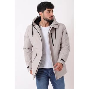 Sporlikra Kumaş Tasarım Cep Kışlık Mont Pldp 3013_50458