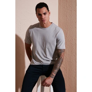 Pamuklu Regular Fit Bisiklet Yaka T Shirt Erkek T Shirt 59020204