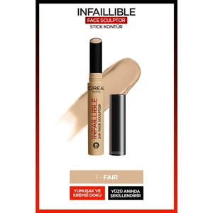 L'oréal Paris Infaillible Face Sculpter Stick Kontür - Fair