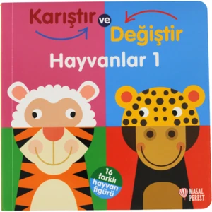 Karıştır Değiştir – Hayvanlar 1 (Hareketli Kitap)