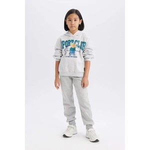 Kız Çocuk Basic Düz Jogger Eşofman Altı D7009A824WN