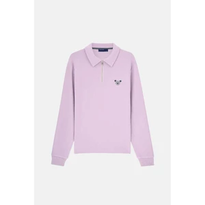 Koala Supersoft Quarter-Zip Sweatshirt - Lila