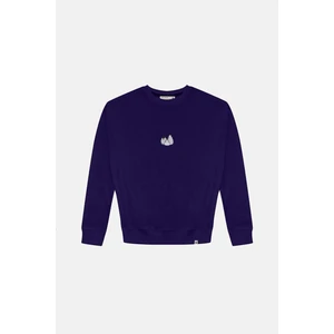 Yavru Imparator Penguen Super Soft Oversize Sweatshirt - Mor