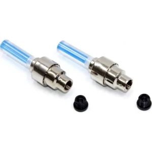 1 Çift LED Işıklı Hareket Sensörlü Mavi Işıklı Bisiklet Araba Motor Sibop Kapağı Lambası