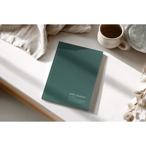 Daily Planner - A5 Süresiz Aylık, Haftalık ve Günlük Planlayıcı -Yeşil